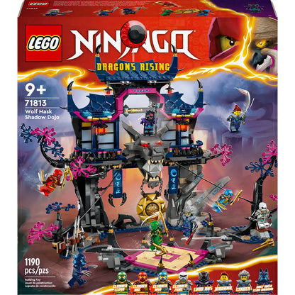 Lego Ninjago Dojo Sombrío De La Máscara De Lobo Set 71813 Con 8 Minifiguras Y Mecanismos Interactivos