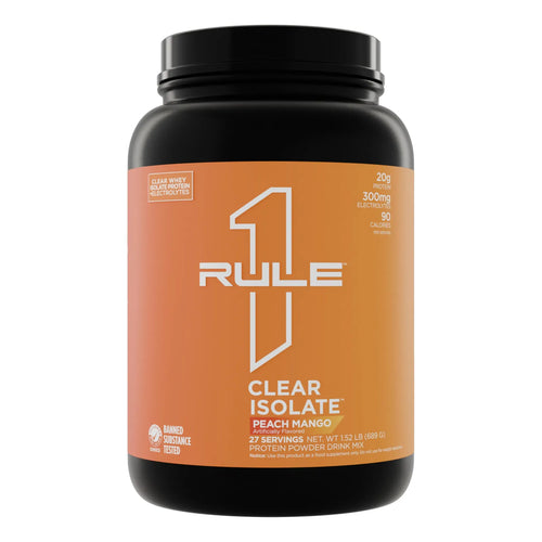 Proteína Aislada Rule One Proteins Clear Isolate 20G EAA Electrolitos