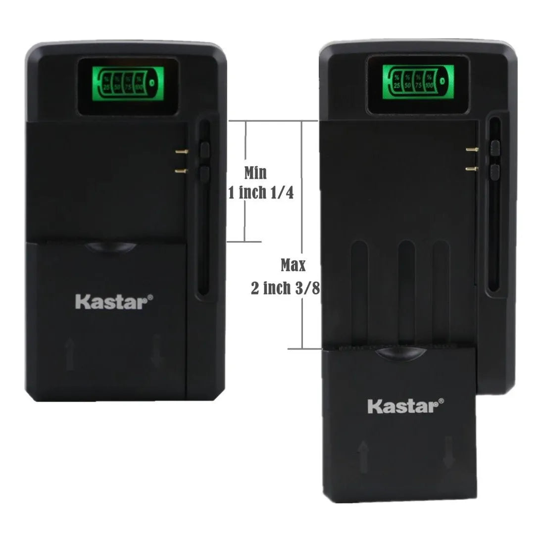 Cargador De Viaje Inteligente Portátil Usb Alta Velocidad Pantalla LCD Protección Múltiple