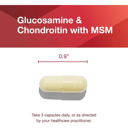 Glucosamina Condroitina MSM 90 Capsulas Soporte Articular Premium