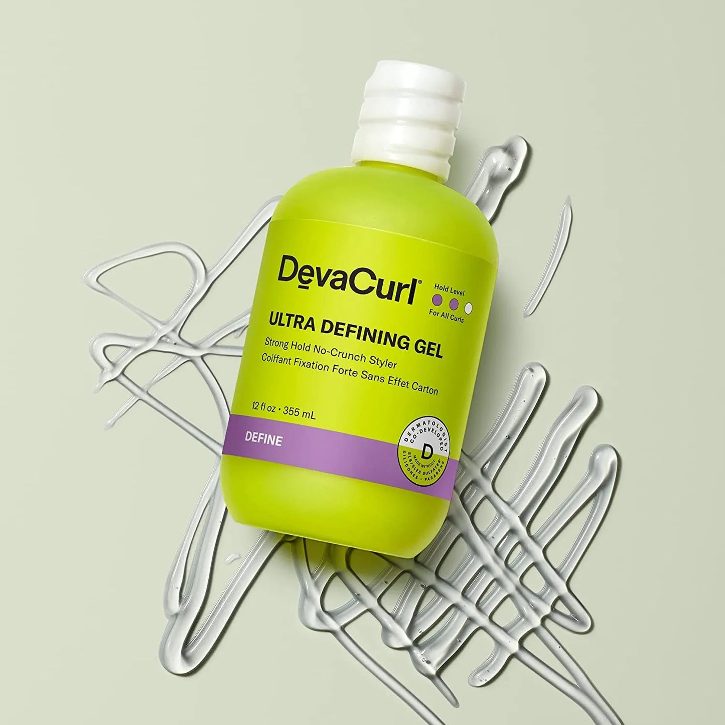 Gel Ultra Defining Strong Hold No Crunch Styler Fijacion Profesional Sin Residuos