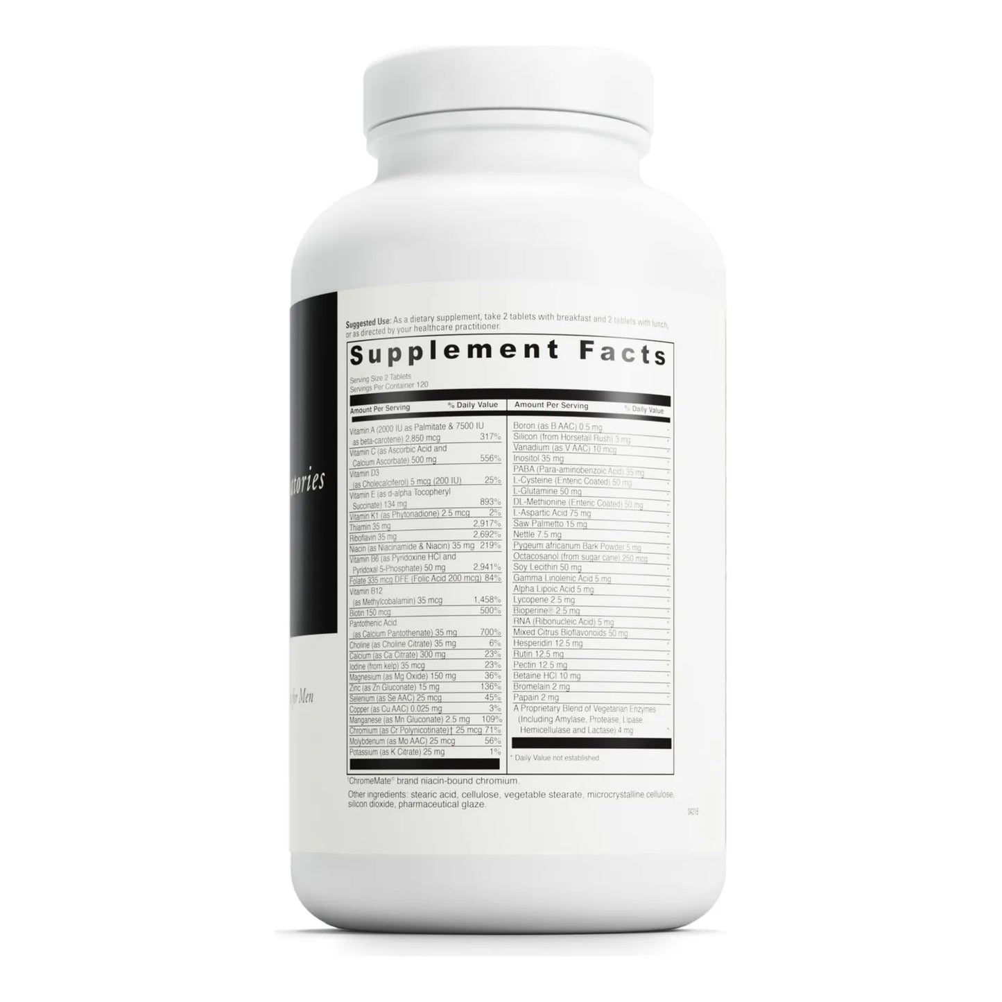 Suplemento Spectra Man Para Sistema Inmunológico Y Energía Hombre Vitaminas Minerales