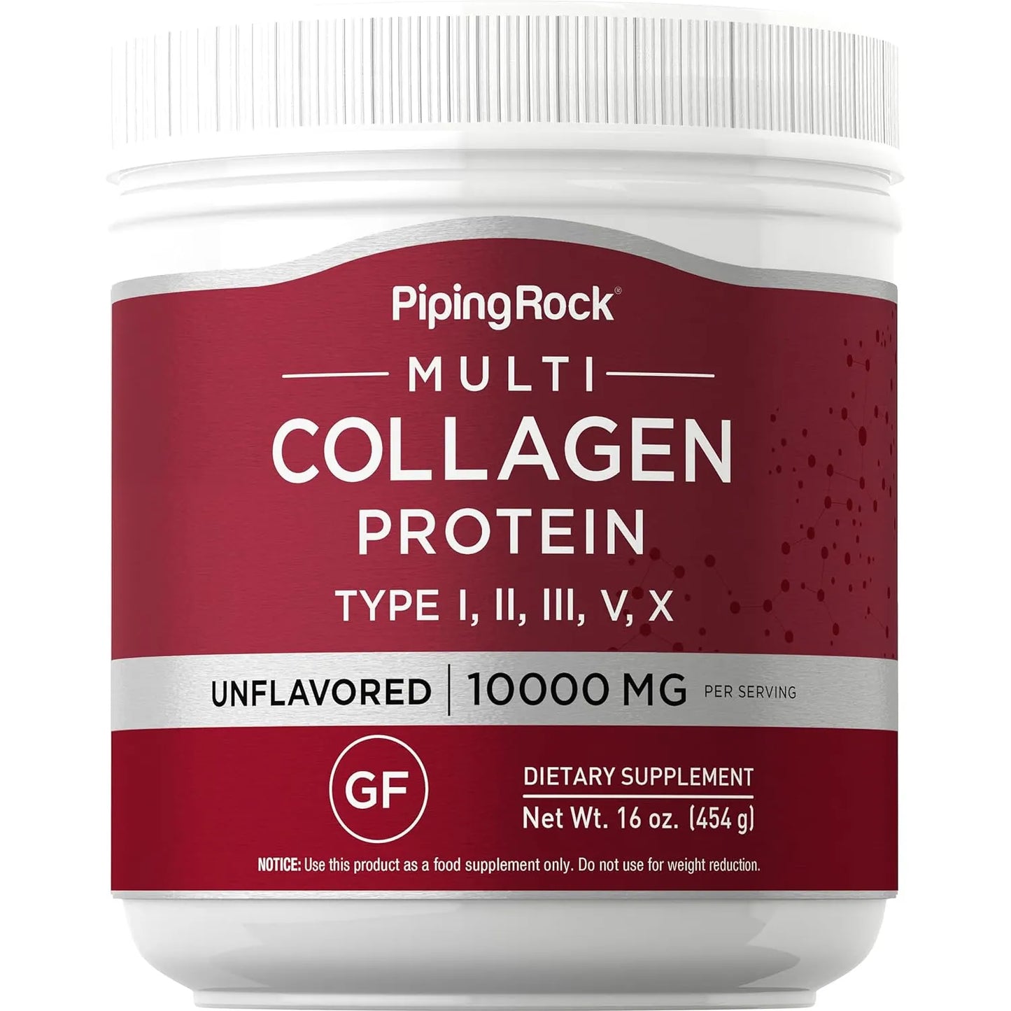 Proteina En Polvo Multicolageno 450g Peptidos 10g Sin Sabor Usa