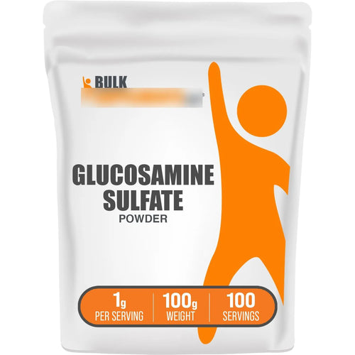 Polvo De Sulfato De Glucosamina 1000 Mg Apoyo Articular Sin Gluten 100 G
