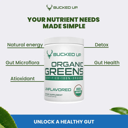 Superfood En Polvo Organico 8 Verduras Esenciales Clorella Espirulina Sin Sabor