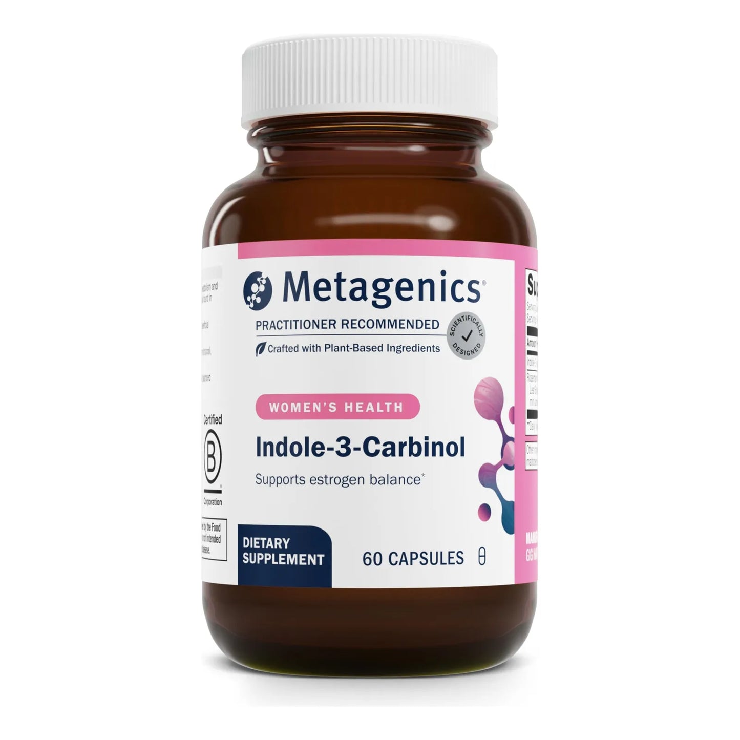 Meta I-3-C Capsulas 60 Unidades Extracto De Brócoli Para Equilibrio Hormonal