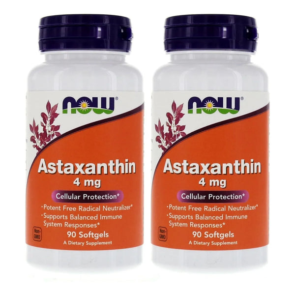 Astaxantina 4mg 90 Capsulas Blandas Proteccion Celular Antioxidante Potente
