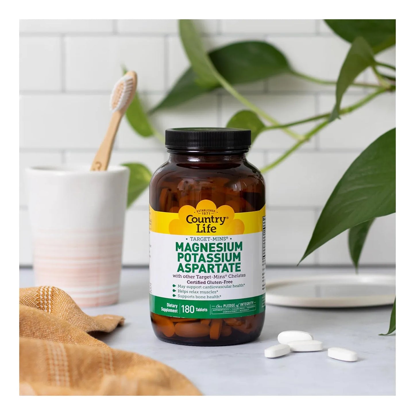 Target Mins Aspartato De Magnesio Y Potasio 180 Comprimidos Salud Cardiovascular Y Muscular