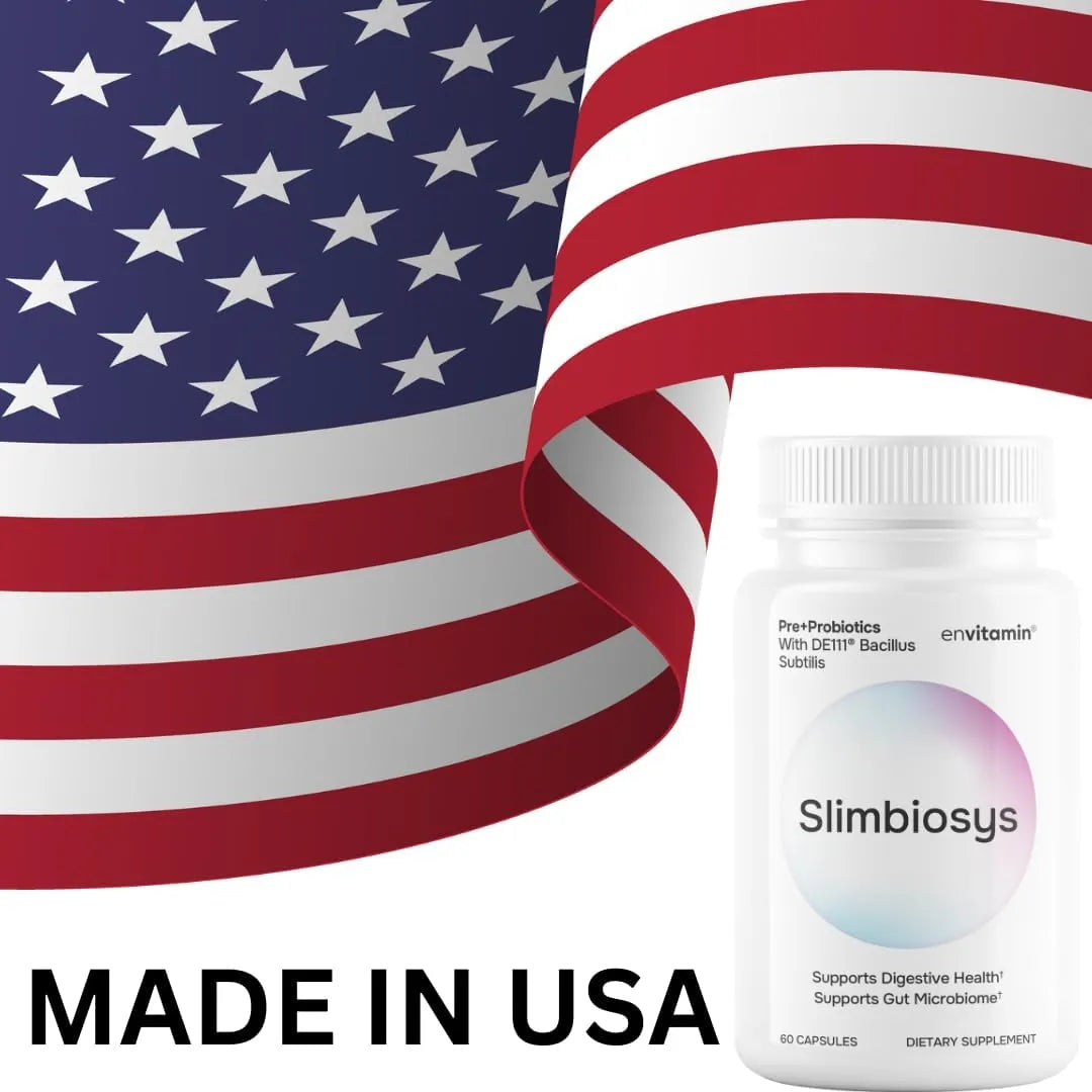 Cápsulas Ultra Probióticas Slimbiosys Con Pre Y Probioticos Para Digestión Y Salud Intestinal