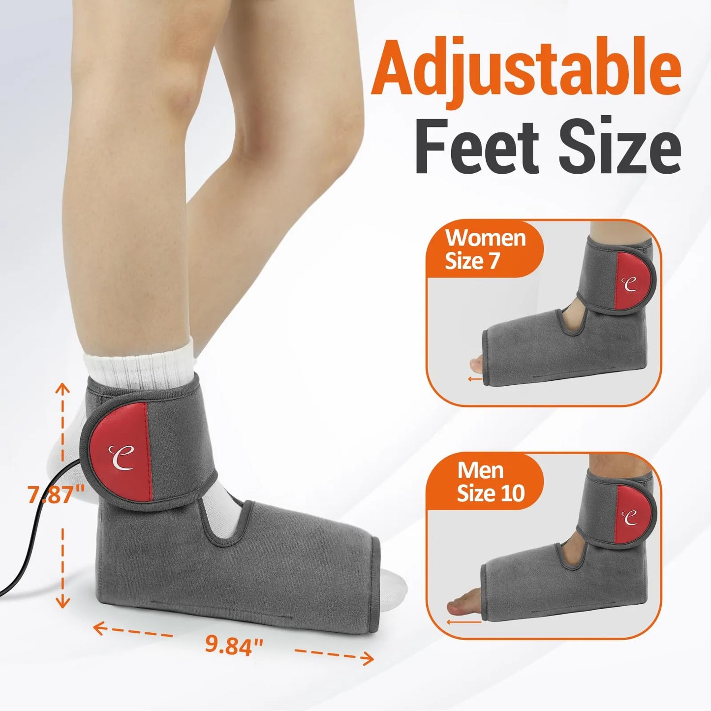 Almohadilla Termica Para Aliviar Dolor De Pies Fascitis Plantar Tendinitis Aquiles