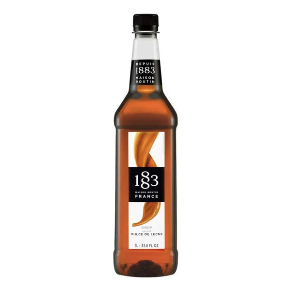 Jarabe 1883 Dulce De Leche 1L Para Bebidas Calientes Y Frias Sabor Premium