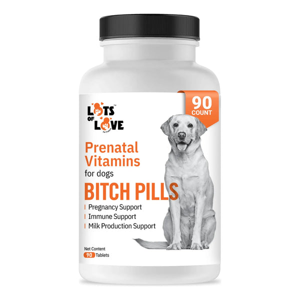 Vitaminas Prenatales Para Perros Bitch Pills 90 Tabletas Nutrición Embarazo Y Lactancia