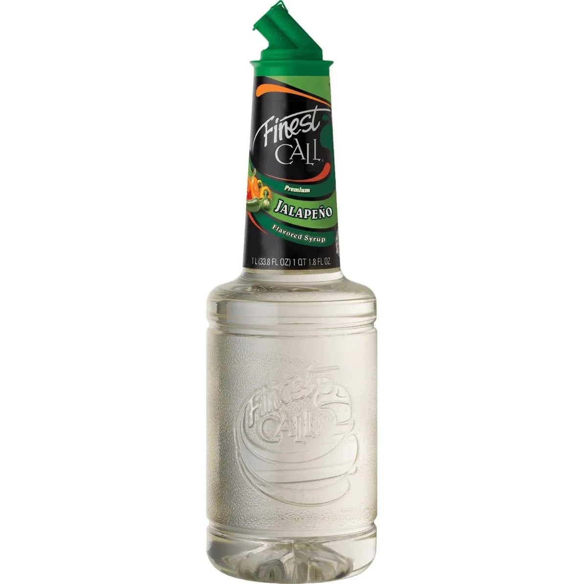 Jarabe Premium Sabor Jalapeño 1L Ideal Para Cócteles Profesionales Y Bebidas Refrescantes