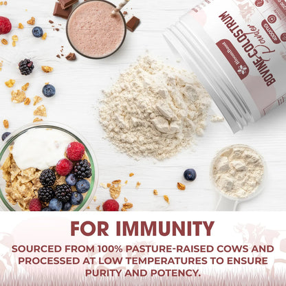 Calostro Bovino En Polvo 4000 Mg 45 IgG Salud Intestinal E Inmunológica