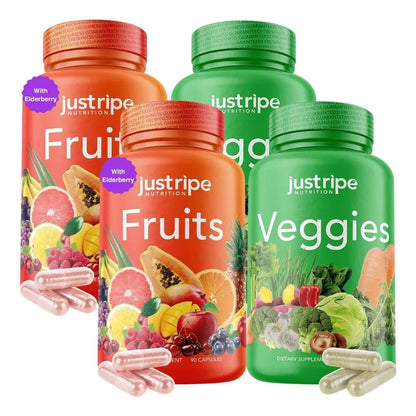 Superalimento Natural En Capsulas De Frutas Y Verduras 180 Unidades