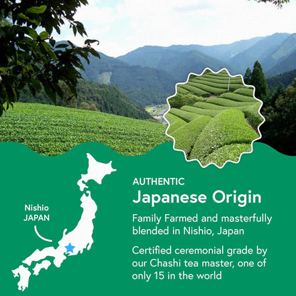 Matcha Clasico Grado Ceremonial 100g Organico Energia Natural Japones