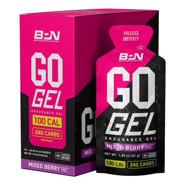 Gel De Energía Para Correr Sabor Bayas 28 Gramos 100 Caloría