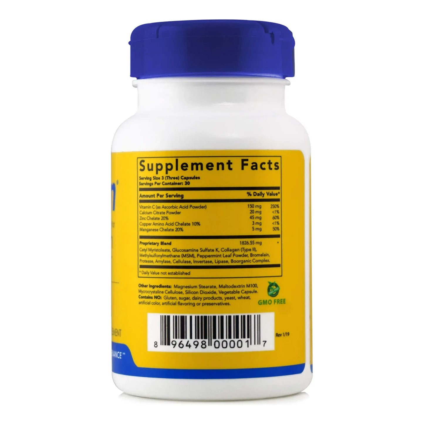 Suplemento Natural Para Articulaciones Flexcin Con CM8 Alivia Dolor Y Nutre