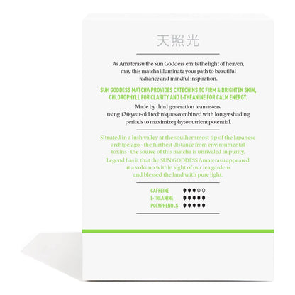 Polvo De Té Verde Matcha Grado Ceremonial Organic Sun Goddess Energizante Piel Radiante