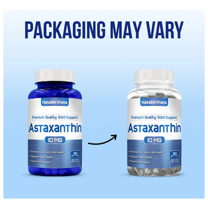 Suplemento De Astaxantina Antioxidante 10 Mg Para Piel Y Ojos Saludables