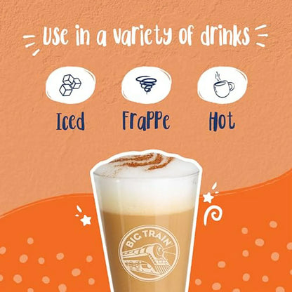 Té Chai Latte Big Train Vainilla Chai 3.5 Lb Mezcla Cremosa Sin Gluten