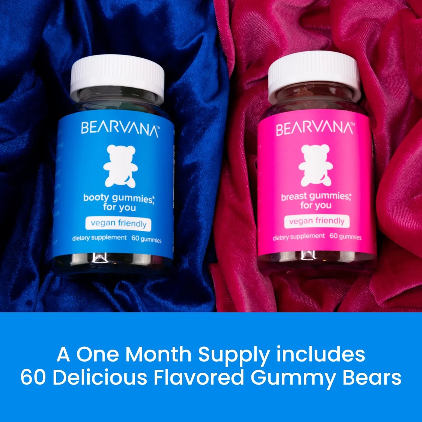 Gominolas Bearvana Suplemento Mujeres Sabor Bayas Aumento Estrogeno Natural