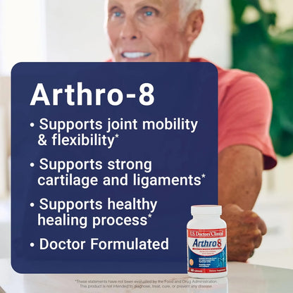 Suplemento Alivio Articular Clinico Con Curcuma Colageno Y Acido Hialuronico 60 Capsulas