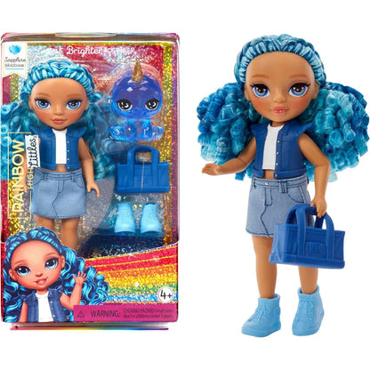 Muñeca Rainbow High Littles Sapphire Bradshaw Con Mascota Juguete Creativo