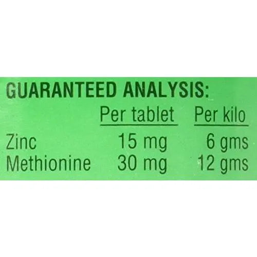 Tabletas Masticables Zinpro Para Perros 100 Unidades Fortalece Sistema Inmunológico Sabor Carne