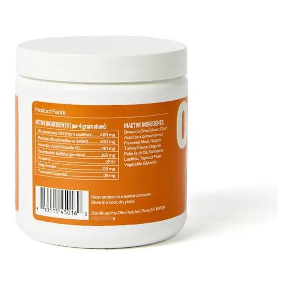 Zoomies Glucosamina Y Condroitina Suplemento Articular Para Perros 60 Masticables