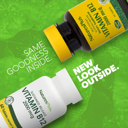 Vitamina B12 Metilcobalamina Liberacion Sostenida 2000 Mcg Energia Y Enfoque