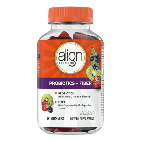 Gomitas Align Probióticos Fibra Alivia Hinchazón Digestión Saludable