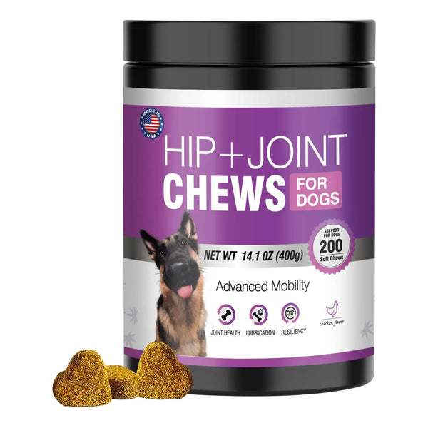 Glucosamina Para Perros 200 Unidades Suplemento Articular Con Condroitina Y MSM