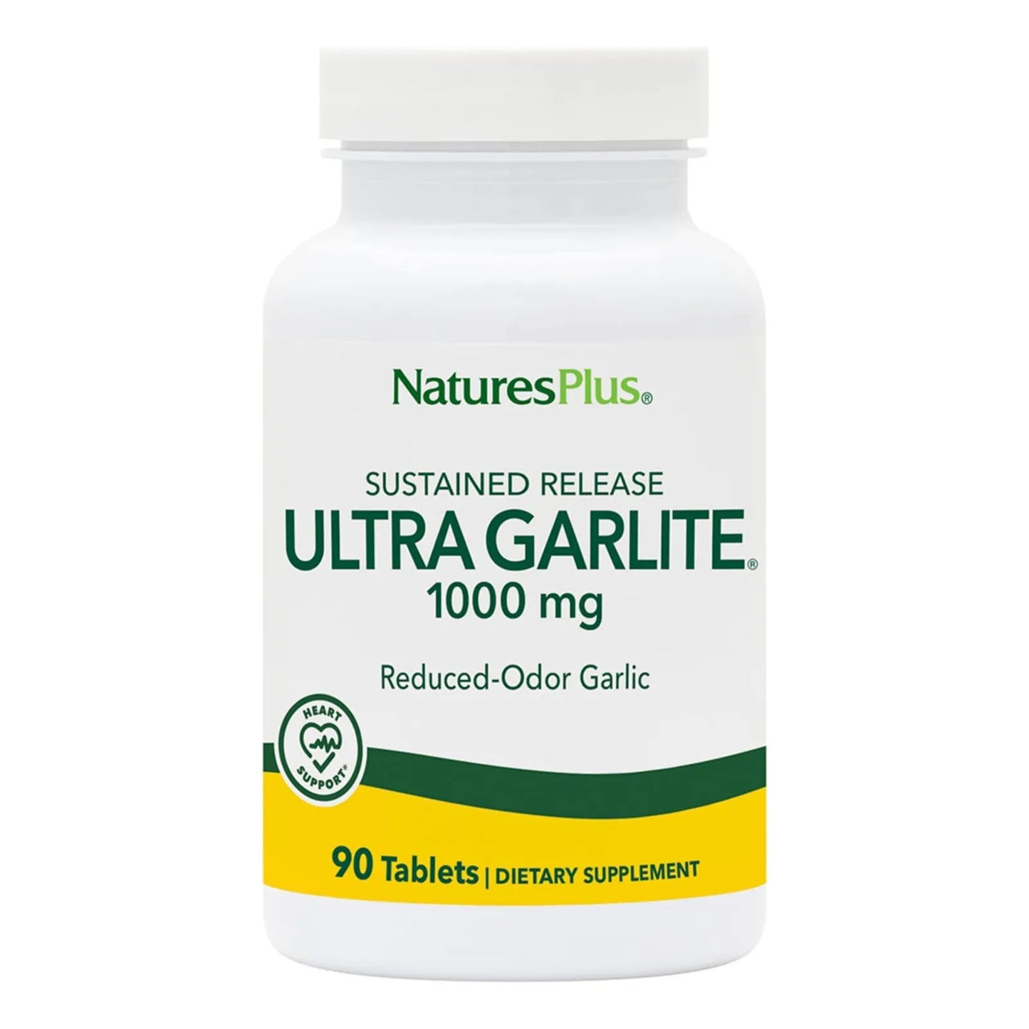 Tabletas De Ajo Ultraconcentrado Liberación Sostenida 1000 Mg Natures Plus 90 Vegetarianas