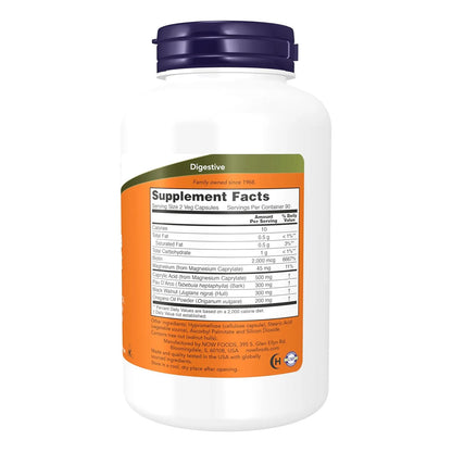 Apoyo Para Candida 180 Capsulas Hierbas Naturales Equilibrio Intestinal