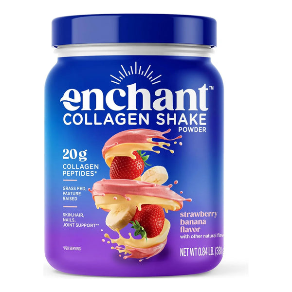 Batido De Colageno Sabor Fresa Platano Nutricion Inteligente Y Deliciosa