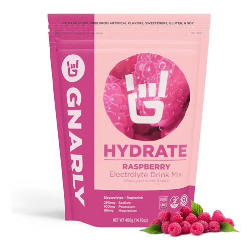 Mezcla Hidratante De Electrolitos Frambuesa Gnarly Nutrition Para Ejercicio Y Recuperación