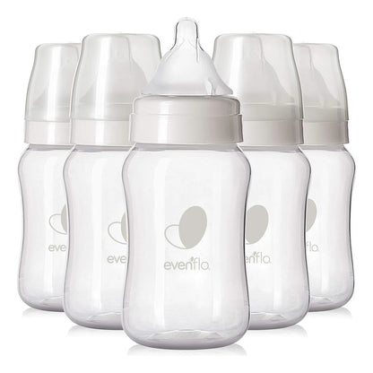 Biberones Evenflo Premium Proflo Venting Balance Plus Cuello Ancho 9 Onzas Pack De 6