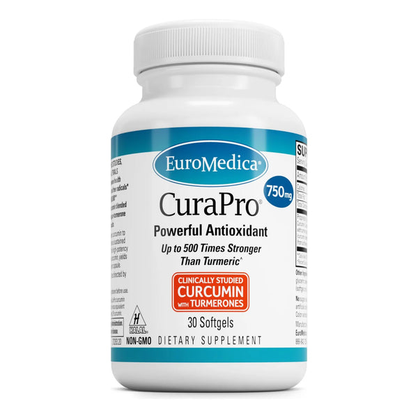 Curapro Antioxidante Gel 30 Unidades Con Curcumina Para Cerebro Y Salud