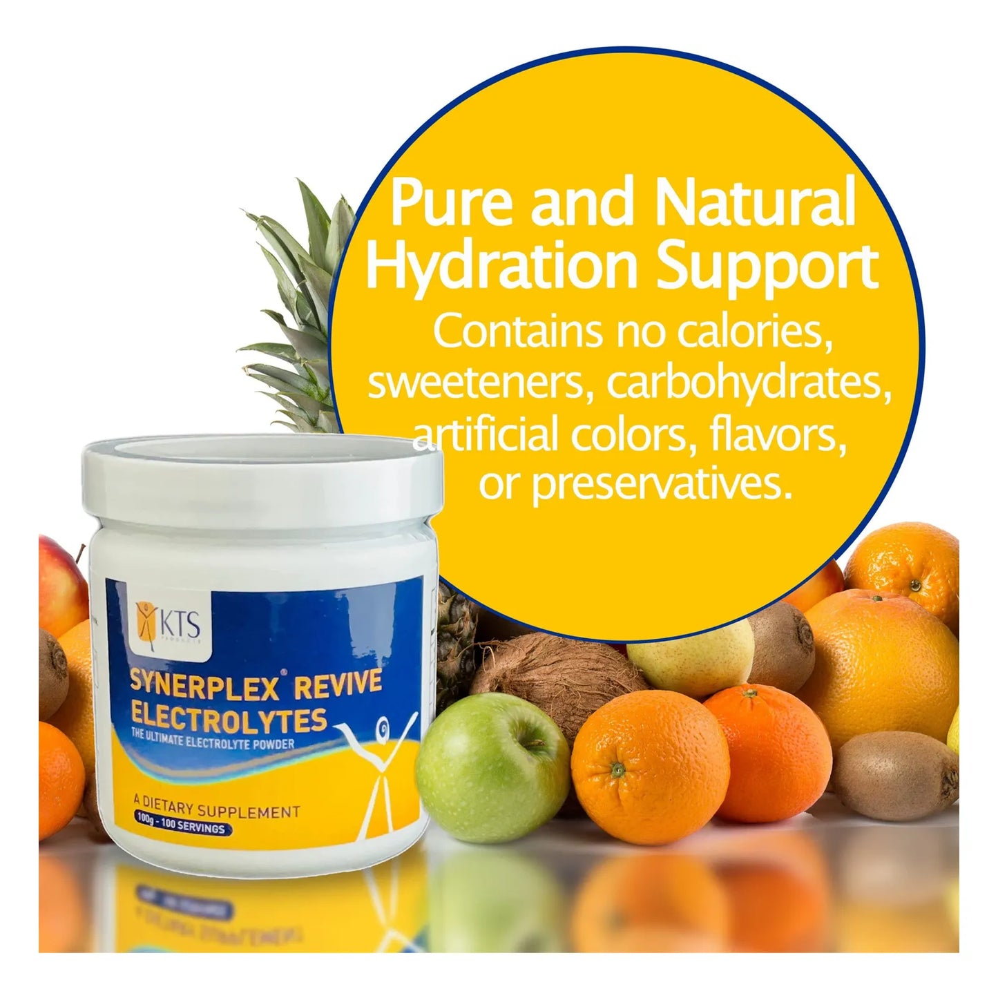 Polvo De Electrolitos Synerplex Revive Hidrata Desintoxica Reduce Calambres