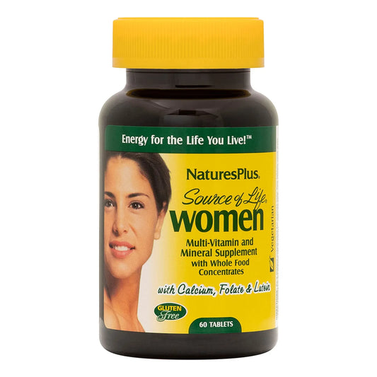 Multivitamínico Integral Mujeres 60 Tabletas Salud Energía Sin Gluten Vegetariano
