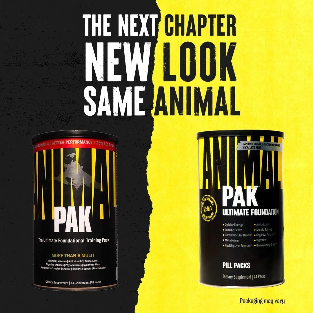 Multivitaminico Animal Pak Con Zinc Vitaminas Y Aminoacidos Para Hombres Y Mujeres