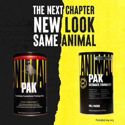Multivitaminico Animal Pak Con Zinc Vitaminas Y Aminoacidos Para Hombres Y Mujeres