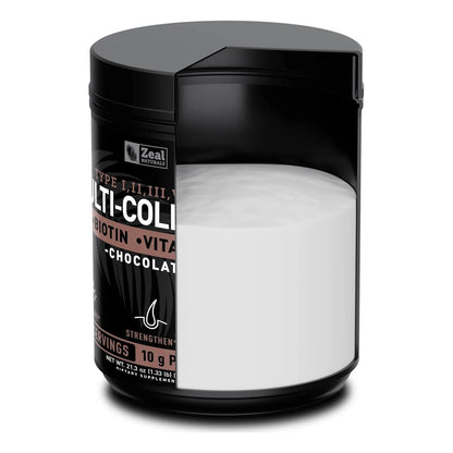 Proteína En Polvo Péptidos Colágeno Múltiple Premium Con Vitamina C Biotina Y Ácido Hialurónico Para Piel Cabello Y Uñas