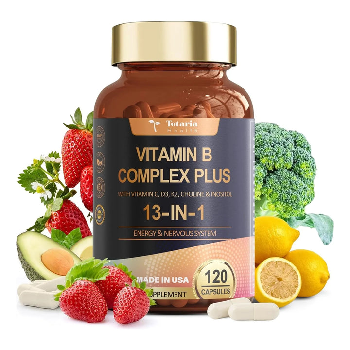 Complejo Vitamina B Totaria Bienestar Diario 120 Cápsulas - Imagen 4