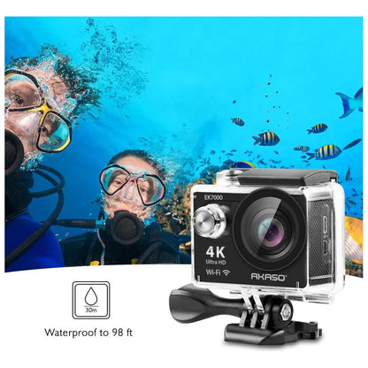 Akaso Ek7000 4K Wifi Ultra HD Cámara De Acción Impermeable Con Control Remoto