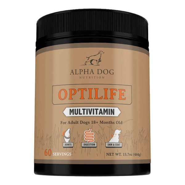 Multivitamínico OptiLife Para Perros Adultos Con Probióticos Y Soporte Articular
