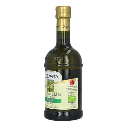 Aceite De Oliva Virgen Extra Orgánico Colavita 500 Ml 100 Natural Prensado En Frio