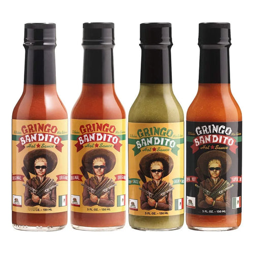 Salsa Picante O G Paquete Variado 140ml X4 Sabores Intensos Y Naturales