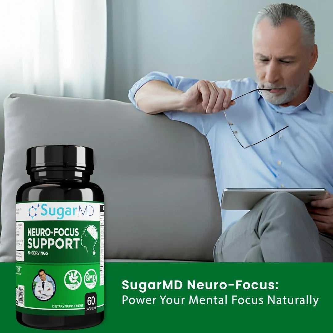 Suplemento Cerebral Bacopa Ginkgo Bioperina 60 Caps Memoria Enfoque